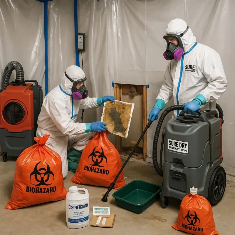 Contaminated Water Handling Protocols process in Fayette, IA
