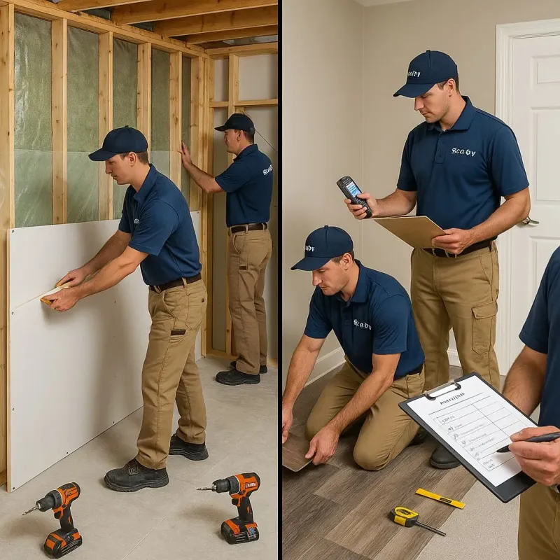 Repairs and Reconstruction process in Fayette, IA